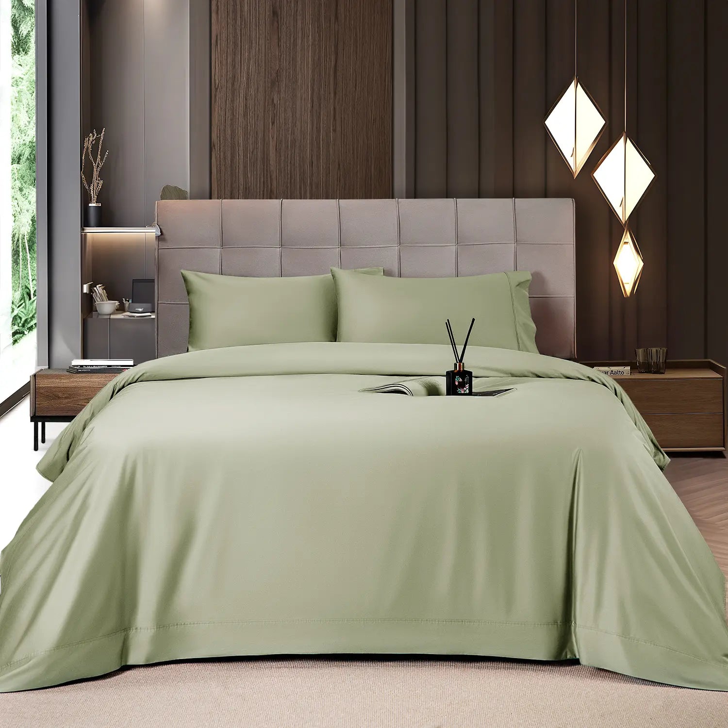 Bamboo Sheets Set-6pc