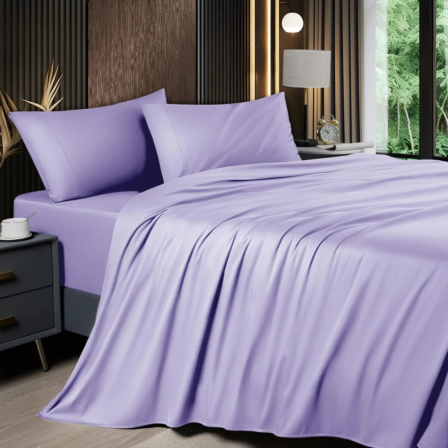 Bamboo Sheets Set-6pc