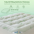✨ Thicken Bedding Fitted Sheet, Fluffy Pillow Top Pad,Cooling Comfortable Mattress Cover